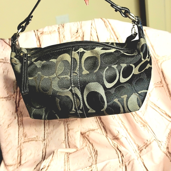 Small Coach Bag, Mini Coach, Monogram Coach Bag, Small handbag, Mini Purse - Picture 4 of 8